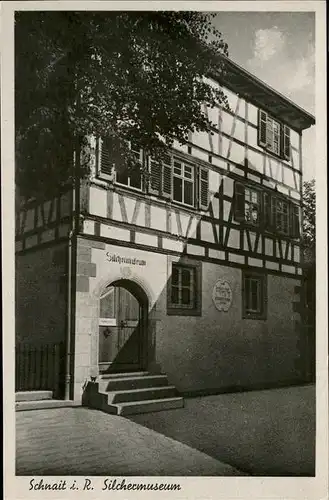 Schnait Weinstadt Remstal Silchermuseum Fachwerkhaus Kat. Weinstadt