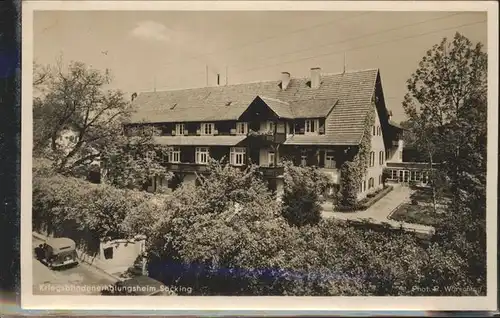 Soecking Starnberg Kriegsblindenerholungsheim Kat. Starnberg