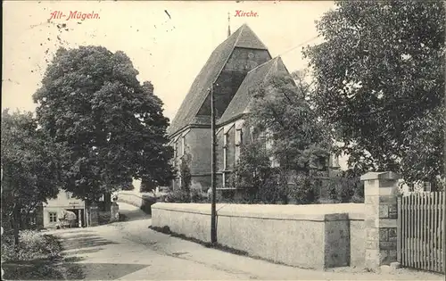 Muegeln Oschatz Alt Muegeln Kirche Kat. Muegeln Oschatz