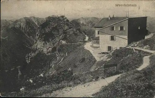 Wendelstein Berg Berghaus Kat. Bayrischzell