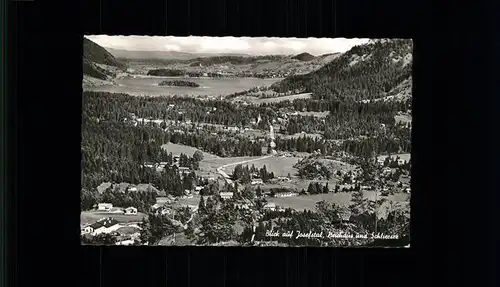 Neuhaus Schliersee Blick auf Josefstal Kat. Schliersee