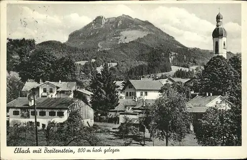 Elbach Miesbach mit Breitenstein Kat. Fischbachau
