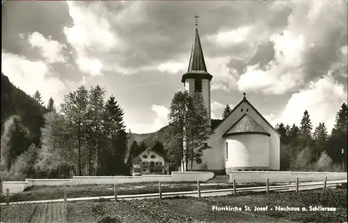 Neuhaus Schliersee Pfarrkirche St Josef Kat. Schliersee
