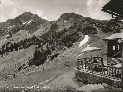 Spitzingsee Haus am Taubenstein Kat. Schliersee