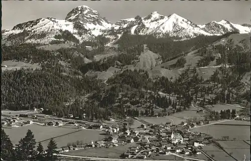 Bayrischzell mit Wendelstein Kat. Bayrischzell