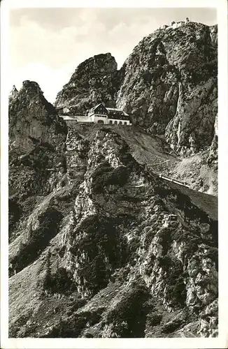 Wendelstein Berg mit Wendelsteinhaus Kat. Bayrischzell