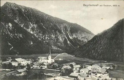 Bayrischzell mit Traithen Kat. Bayrischzell