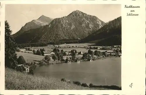 Fischhausen Schliersee Panorama Kat. Schliersee