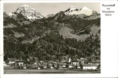 Bayrischzell mit Wendelstein Kat. Bayrischzell