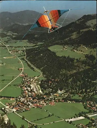 Bayrischzell Leitzachtal Fliegeraufnahme Drachenflieger Kat. Bayrischzell