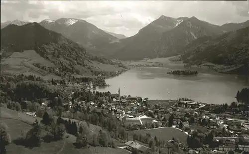 Schliersee Fliegeraufnahme Kat. Schliersee