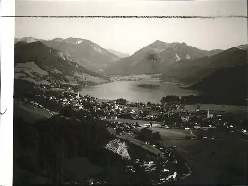 Schliersee Fliegeraufnahme Kat. Schliersee