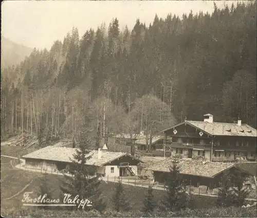 Valepp Forsthaus Kat. Schliersee