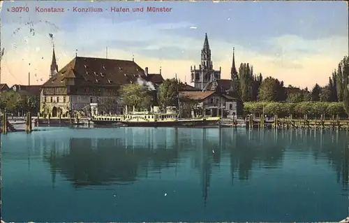 Dampfer Seitenrad Stadt Meersburg Konstanz Konzilium Hafen Muenster Kat. Schiffe