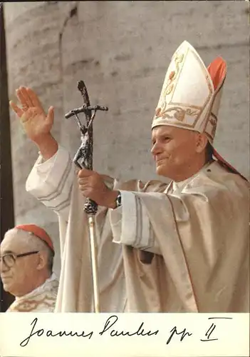 Papst Johannes Paul II.  Kat. Religion