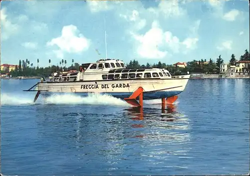 Motorboote Tragfluegelboot Freccia del Garda Aliscafo  Kat. Schiffe