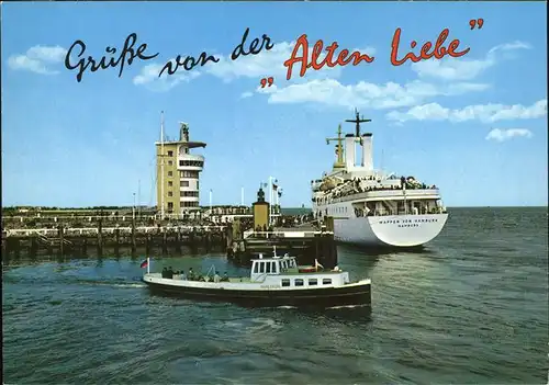 Schiffe Cuxhaven Alten Liebe Kat. Schiffe