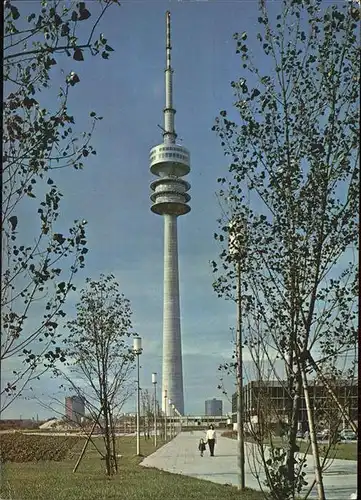 Funkturm Muenchen Oberwiesenfels  Kat. Bruecken