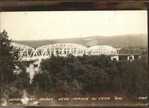 Bruecken Bauwerke Bridgeport Bridge Prairie du Chien  Kat. Bruecken