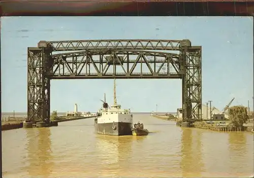 Schiffe Ore Carrier Cleveland Ohio Cuyahoga River Kat. Schiffe