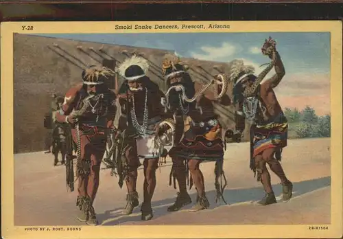 Tanz Taenzer Smoki Snake Dancers Prescott Arizona Yavapai Country / Tanz /