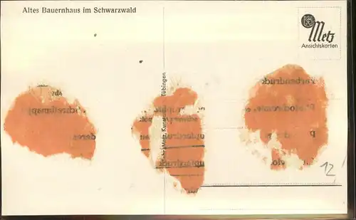 Schwarzwaldhaeuser Bauernhaus / Gebaeude und Architektur /