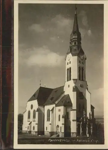 Erzgebirge Region Pauluskirche Sehmar / Annaberg /Erzgebirgskreis LKR