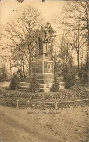 Barmen Wuppertal Ritterzhaus Denkmal Kat. Wuppertal