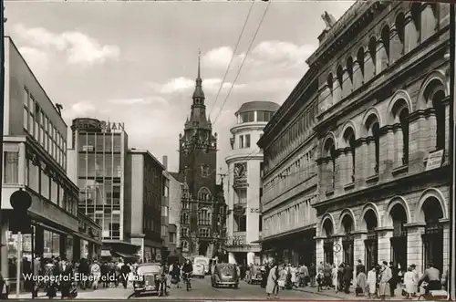 Elberfeld Wuppertal Einkaufsstrasse Autos / Wuppertal /Wuppertal Stadtkreis