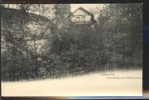 Elberfeld Wuppertal Hardtanlage mit Gaertnerhaus / Wuppertal /Wuppertal Stadtkreis