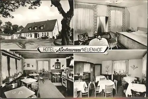 Wuppertal Hotel Restaurant Neuenhof Kat. Wuppertal