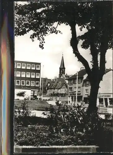 Ronsdorf Marktplatz Kat. Wuppertal