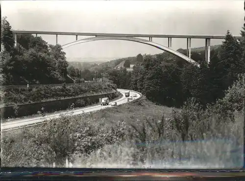 Ronsdorf Bruecke Autos Kat. Wuppertal