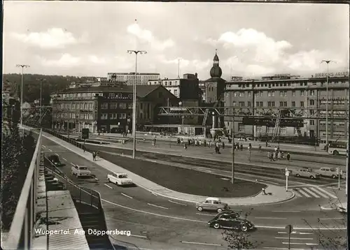 Wuppertal Am Doeppersberg Autos Schwebebahn Kat. Wuppertal