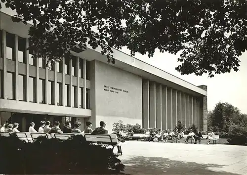 Berlin Hauptgebaeude Freien Universitaet Berlin Kat. Berlin