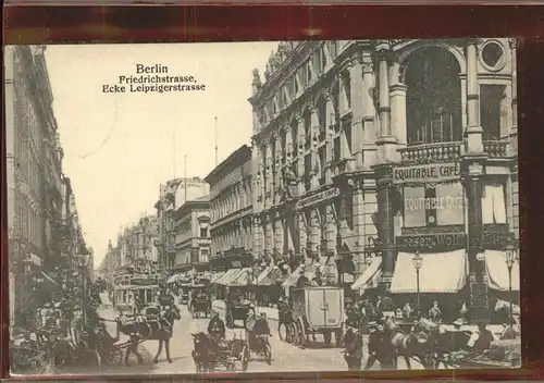 Berlin Friedrichstr. Ecke Leipzigerstr. Kat. Berlin