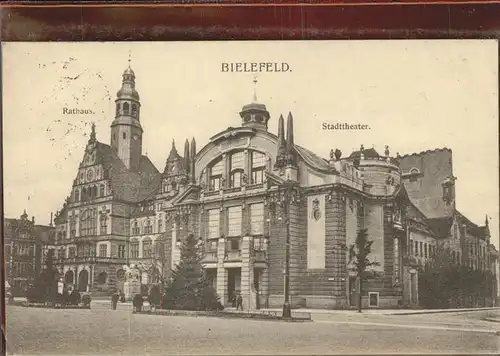 Bielefeld Rathaus Stadttheater Kat. Bielefeld