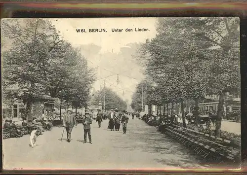 Berlin Unter den Linden Kat. Berlin