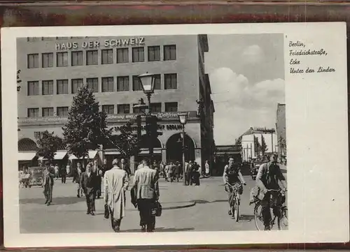 Berlin Friedrichstr. Unter den Linden Kat. Berlin