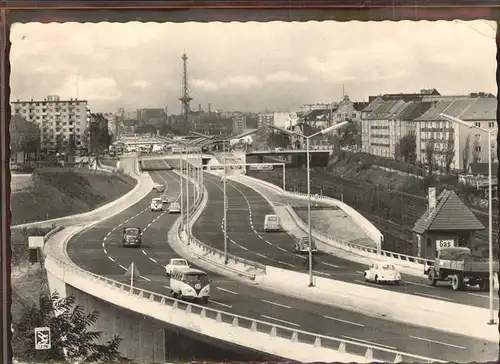 Berlin Stadt Autobahn Kat. Berlin