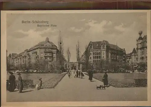 Berlin Schoeneberg Bayrischer Platz Kat. Berlin