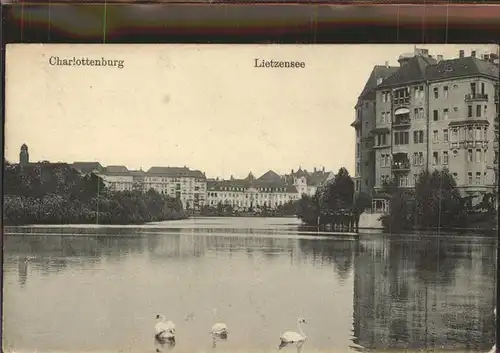 Charlottenburg Lietzensee Berlin / Berlin /Berlin Stadtkreis