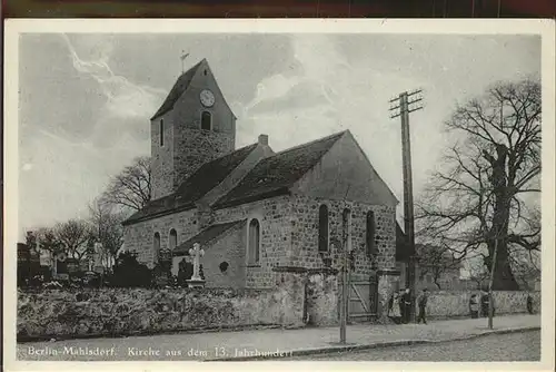 Mahlsdorf Berlin Kirche 13. Jahrhundert / Berlin /Berlin Stadtkreis