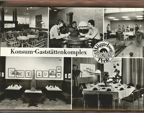 Berlin Konsum Gaststaettenkomplex Mueggelseeperle Kat. Berlin