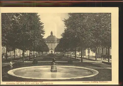 Berlin Rudolf Virchow Krankenhaus Kat. Berlin