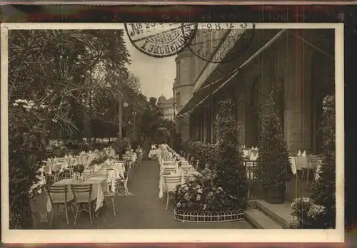 Berlin Weinhaus Rheingold Terrasse Kat. Berlin