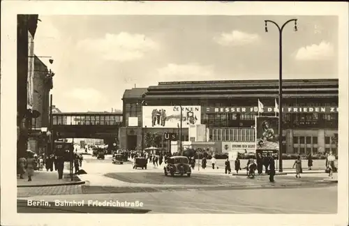 Berlin Bahnhof Friedrichstrasse Kat. Berlin