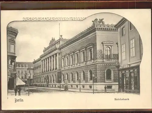 Berlin Reichsbank Kat. Berlin
