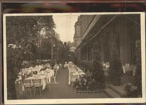 Berlin Weinhaus Rheingold Terrasse Kat. Berlin