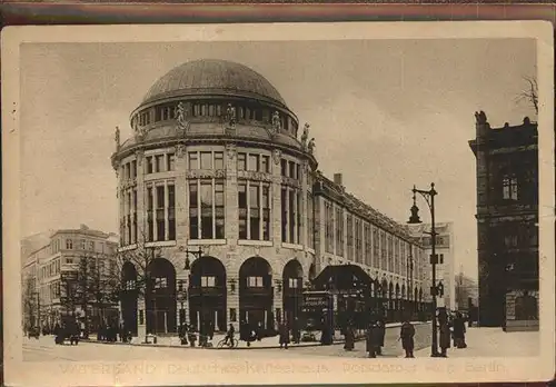 Berlin Vateland Deutsches Kaffeehaus Kat. Berlin